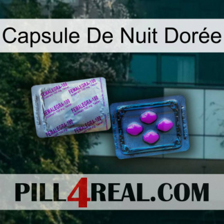 Capsule De Nuit Dorée 37